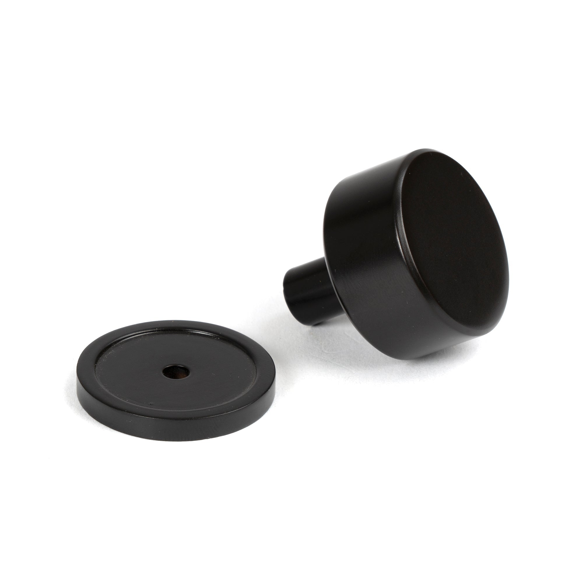 Aged Bronze Kelso Cabinet Knob - 32mm (Plain) | From The Anvil-Cabinet Knobs-Yester Home