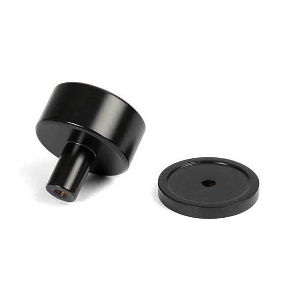 Aged Bronze Kelso Cabinet Knob - 32mm (Plain) | From The Anvil-Cabinet Knobs-Yester Home