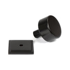Aged Bronze Kelso Cabinet Knob - 32mm (Square) | From The Anvil - Cabinet Knobs - From The Anvil - Yester Home