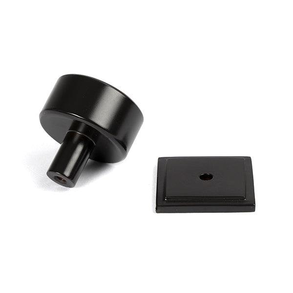 Aged Bronze Kelso Cabinet Knob - 32mm (Square) | From The Anvil