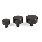 Aged Bronze Kelso Cabinet Knob - 38mm (No rose) | From The Anvil-Cabinet Knobs-Yester Home