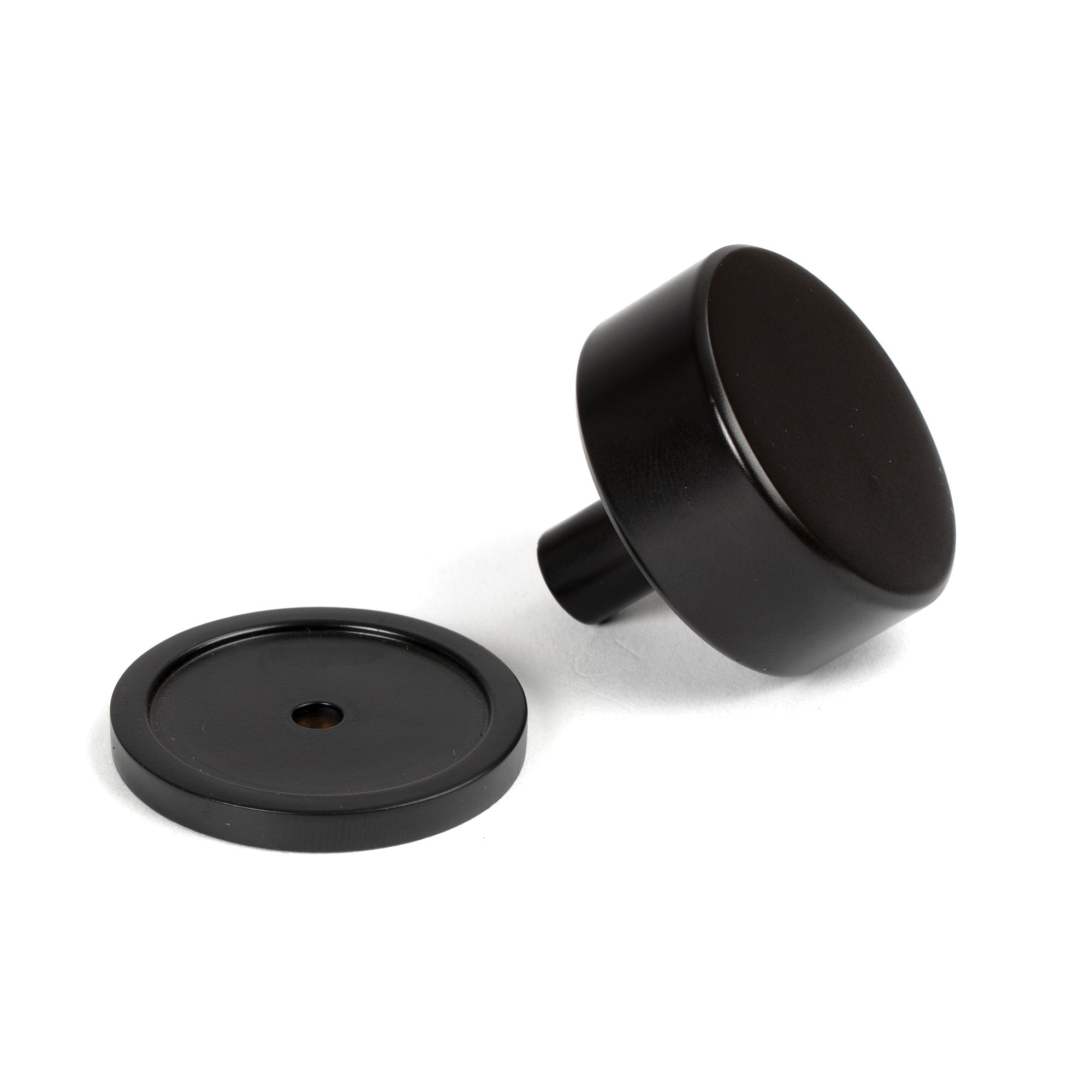 Aged Bronze Kelso Cabinet Knob - 38mm (Plain) | From The Anvil-Cabinet Knobs-Yester Home