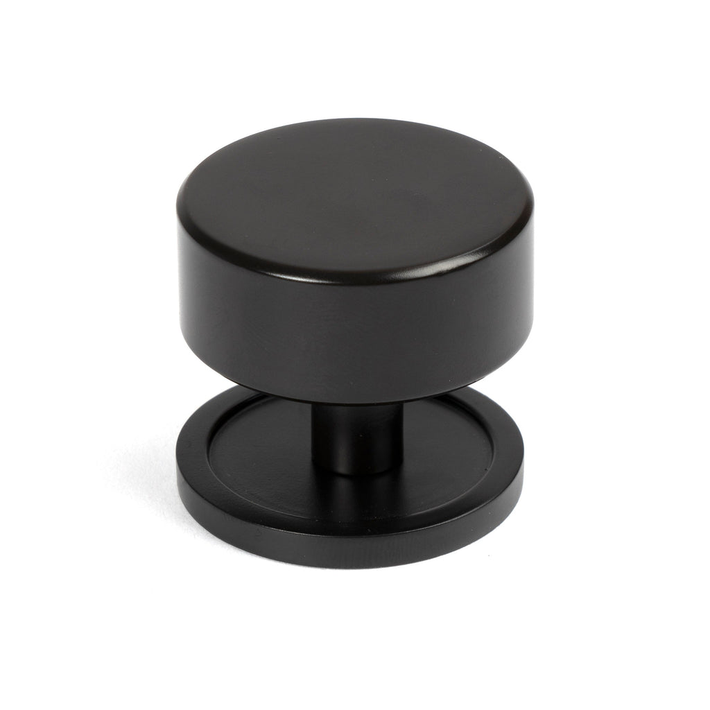 Aged Bronze Kelso Cabinet Knob - 38mm (Plain) | From The Anvil-Cabinet Knobs-Yester Home