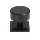 Aged Bronze Kelso Cabinet Knob - 38mm (Square) | From The Anvil - Cabinet Knobs - From The Anvil - Yester Home