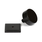Aged Bronze Kelso Cabinet Knob - 38mm (Square) | From The Anvil - Cabinet Knobs - From The Anvil - Yester Home