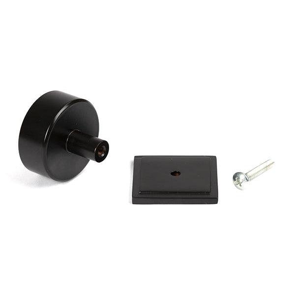 Aged Bronze Kelso Cabinet Knob - 38mm (Square) | From The Anvil-Cabinet Knobs-Yester Home