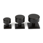Aged Bronze Kelso Cabinet Knob - 38mm (Square) | From The Anvil-Cabinet Knobs-Yester Home