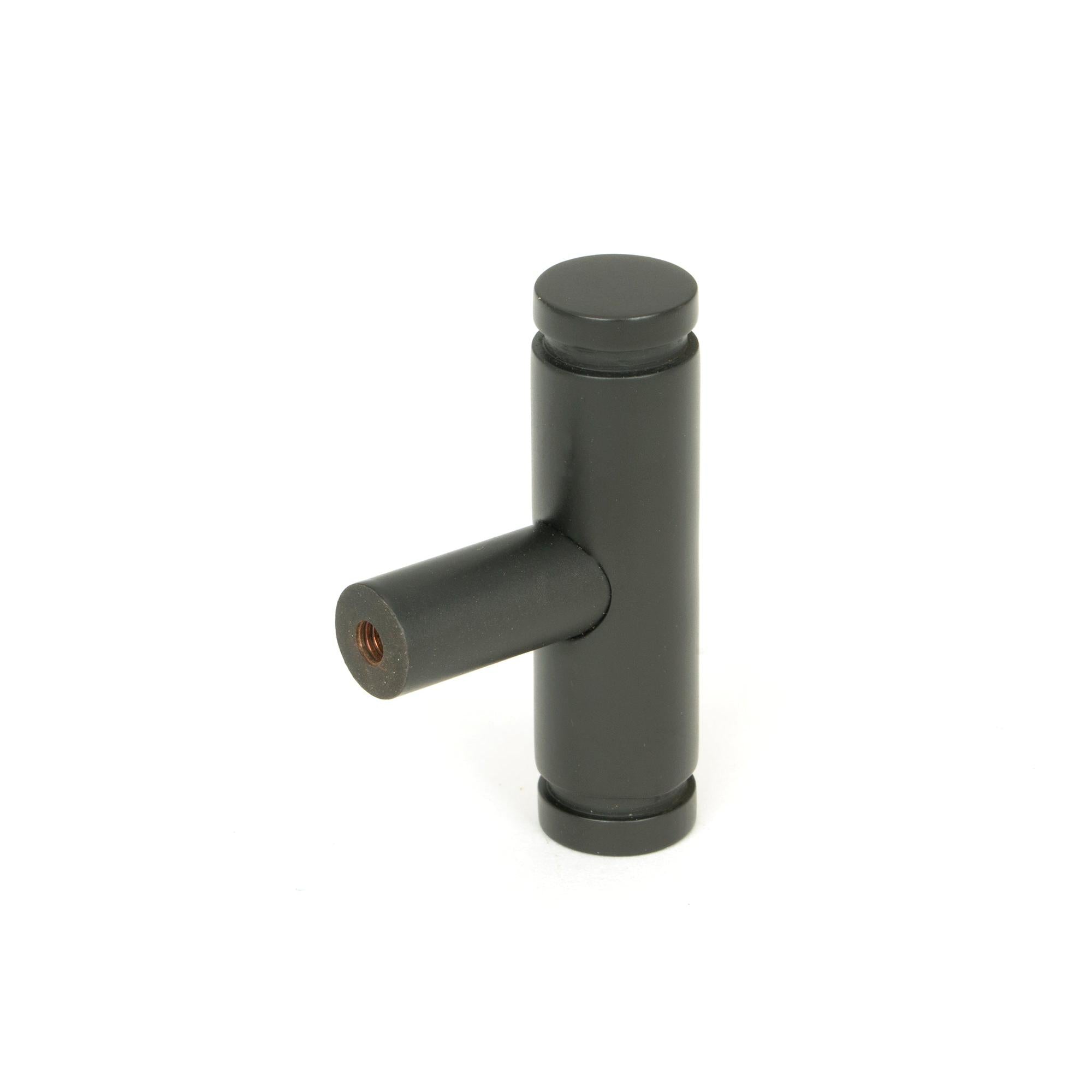 Aged Bronze Kelso T-Bar | From The Anvil - Cabinet Knobs - From The Anvil - Yester Home