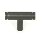 Aged Bronze Kelso T-Bar | From The Anvil-Cabinet Knobs-Yester Home