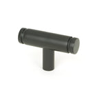 Aged Bronze Kelso T-Bar | From The Anvil-Cabinet Knobs-Yester Home