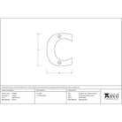 Aged Bronze Letter C | From The Anvil - Letters - From The Anvil - Yester Home