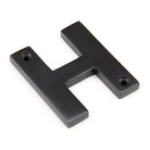 Aged Bronze Letter H | From The Anvil - Letters - From The Anvil - Yester Home