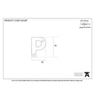 Aged Bronze Letter P | From The Anvil-Letters-Yester Home