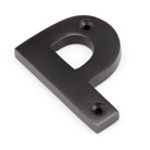 Aged Bronze Letter P | From The Anvil - Letters - From The Anvil - Yester Home