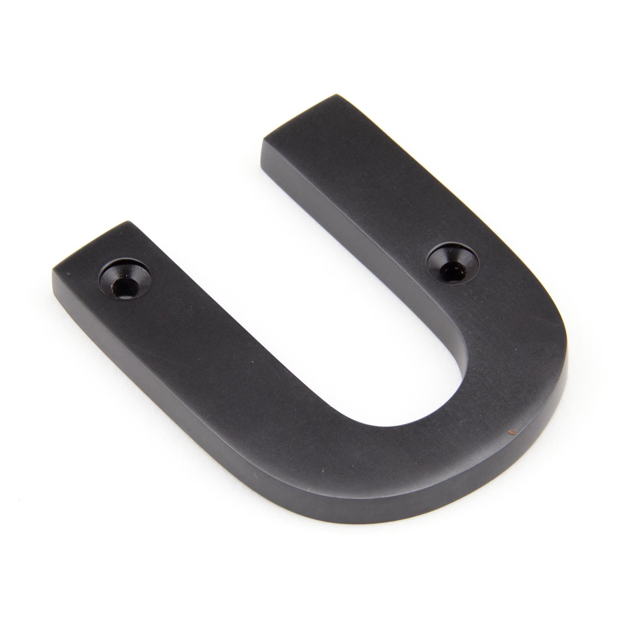 Aged Bronze Letter U | From The Anvil - Letters - From The Anvil - Yester Home