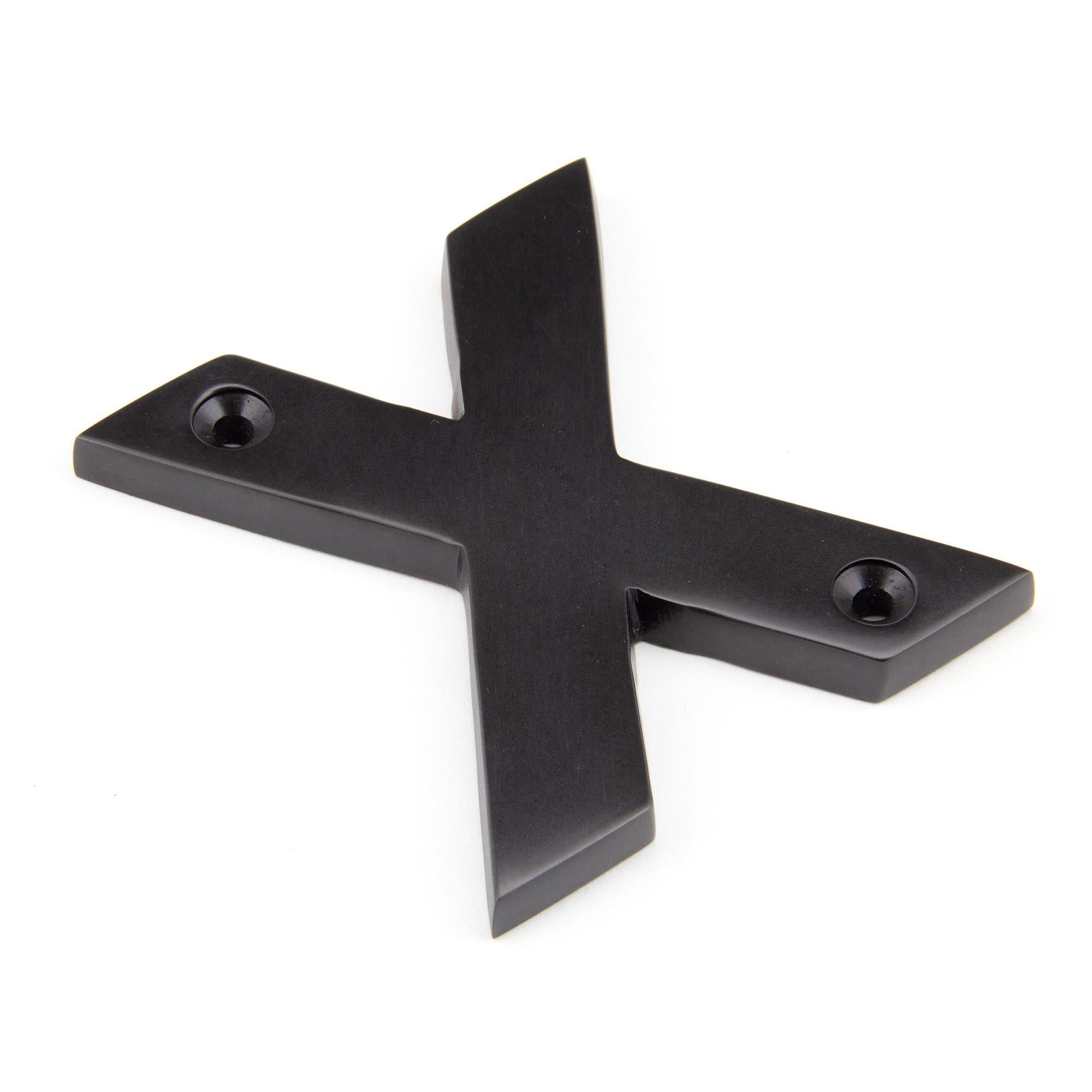 Aged Bronze Letter X | From The Anvil - Letters - From The Anvil - Yester Home