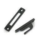 Aged Bronze Locking Art Deco Fastener - LH - Locking Fasteners - From The Anvil - Yester Home