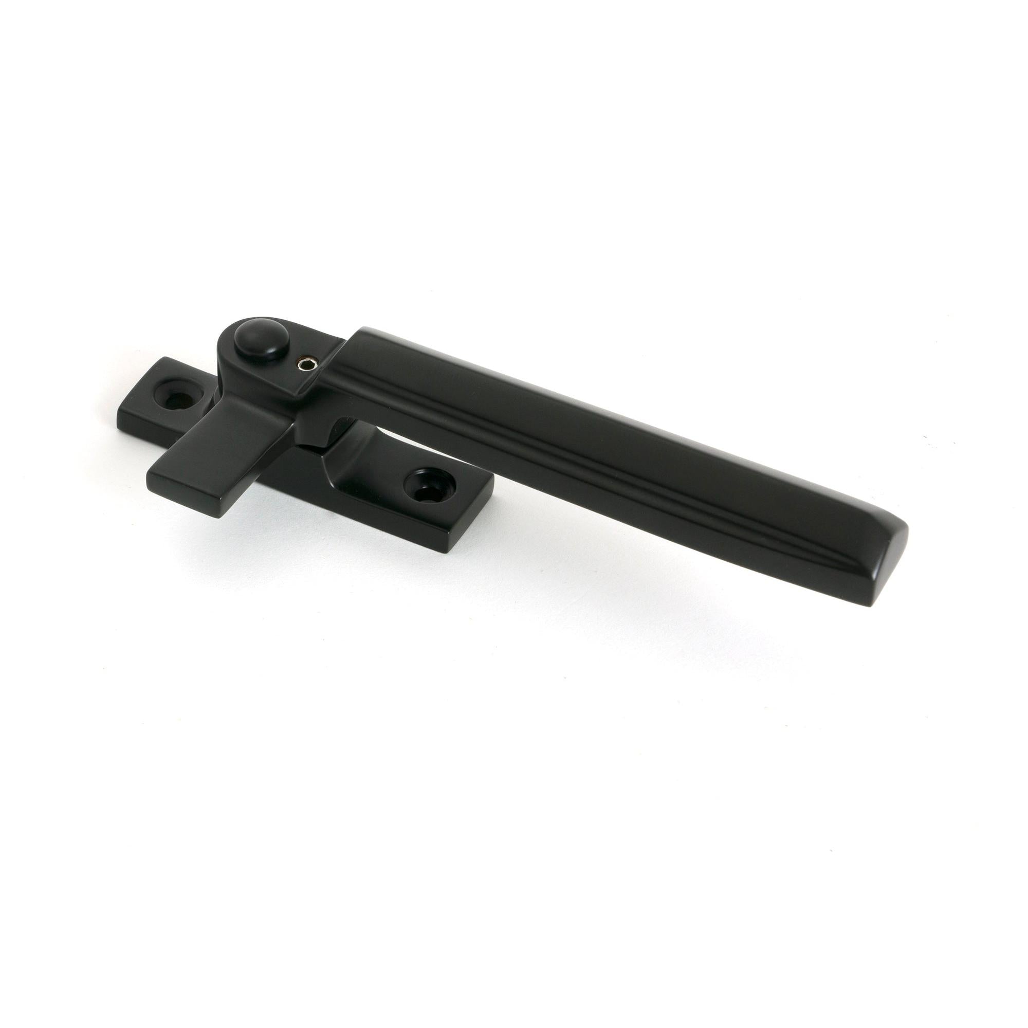 Aged Bronze Locking Art Deco Fastener - RH - Locking Fasteners - From The Anvil - Yester Home