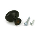 Aged Bronze Moore Cabinet Knob - 38mm - Cabinet Knobs - From The Anvil - Yester Home
