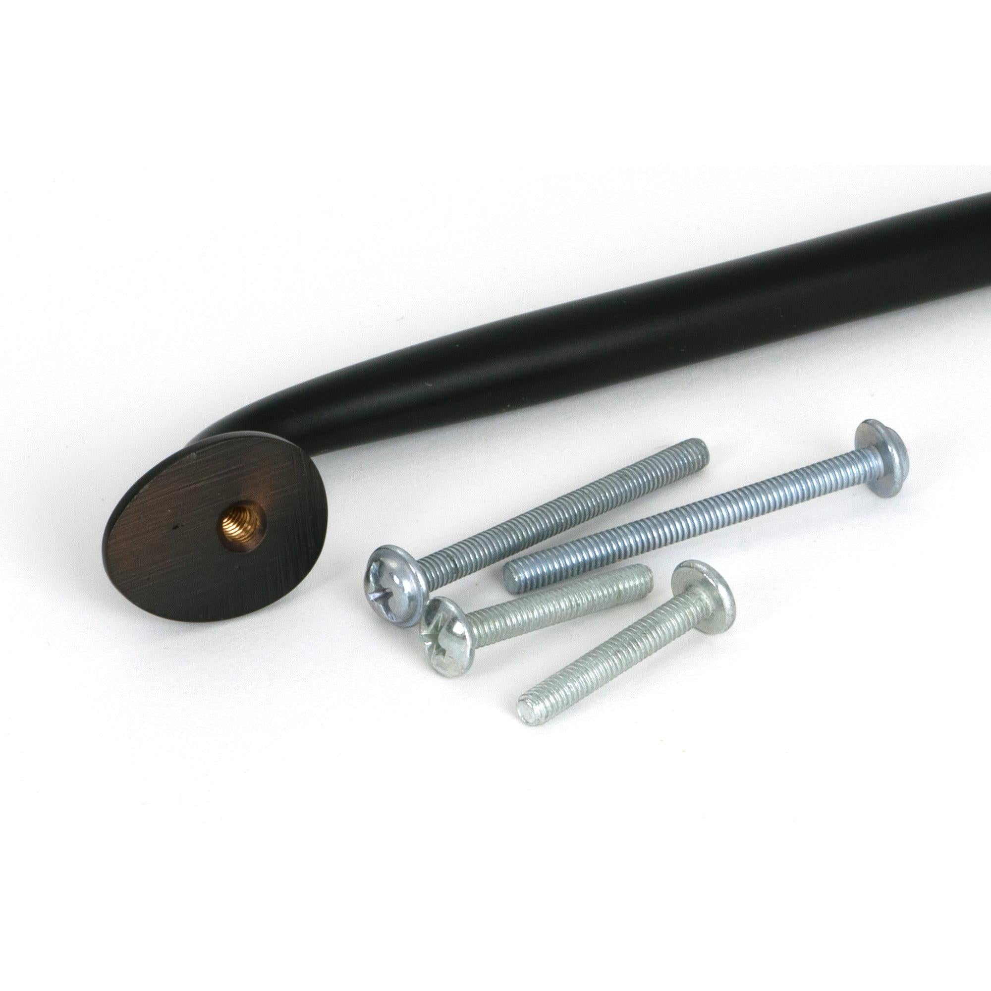 Aged Bronze Moore Pull Handle - Medium - Pull Handles - From The Anvil - Yester Home
