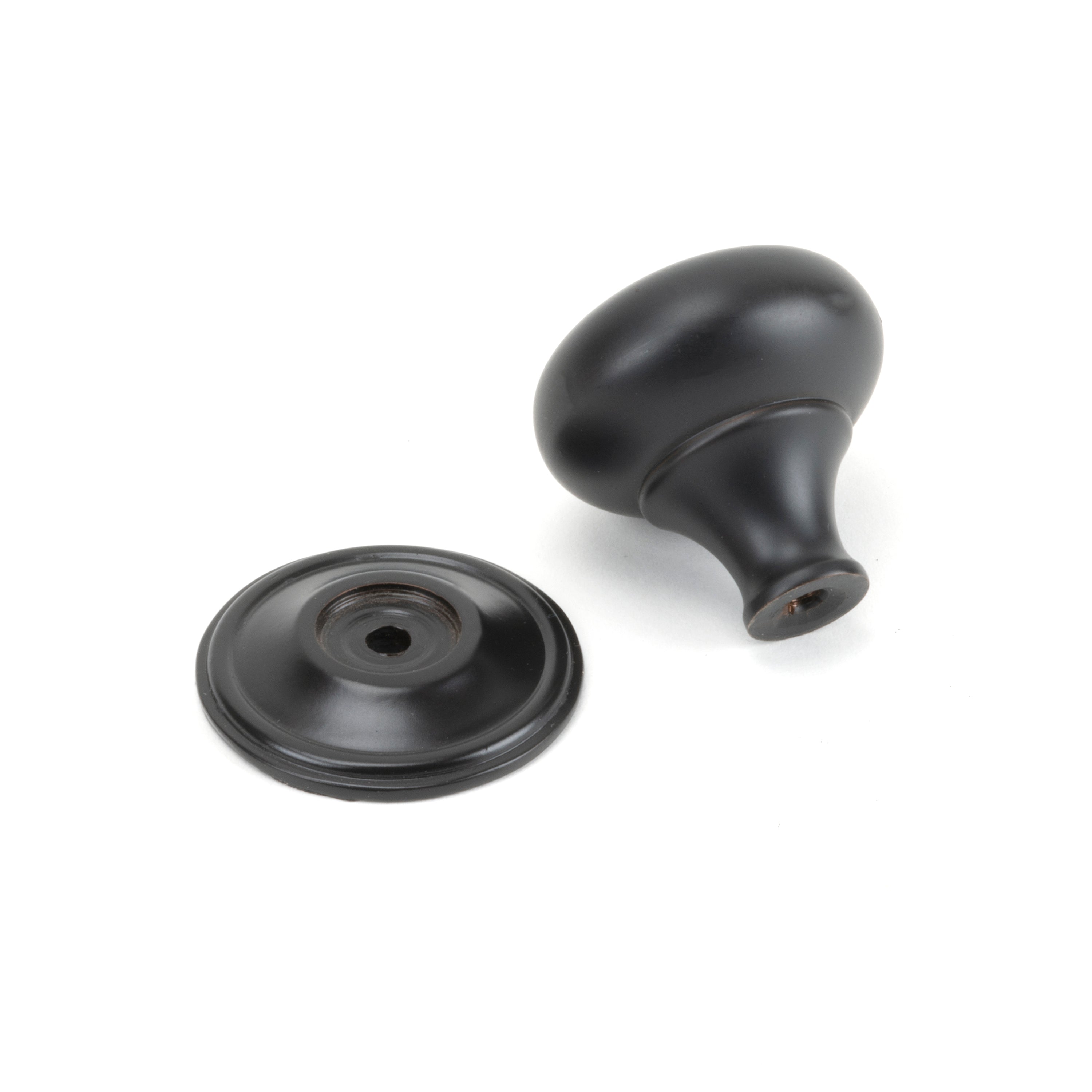 Aged Bronze Mushroom Cabinet Knob 38mm | From The Anvil-Cabinet Knobs-Yester Home