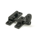 Aged Bronze Mushroom Quadrant Fastener - Narrow | From The Anvil - Quadrant Fasteners - From The Anvil - Yester Home