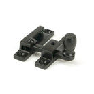 Aged Bronze Mushroom Quadrant Fastener - Narrow | From The Anvil-Quadrant Fasteners-Yester Home