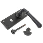 Aged Bronze Newbury Lever Bathroom Set | From The Anvil-Lever Bathroom-Yester Home
