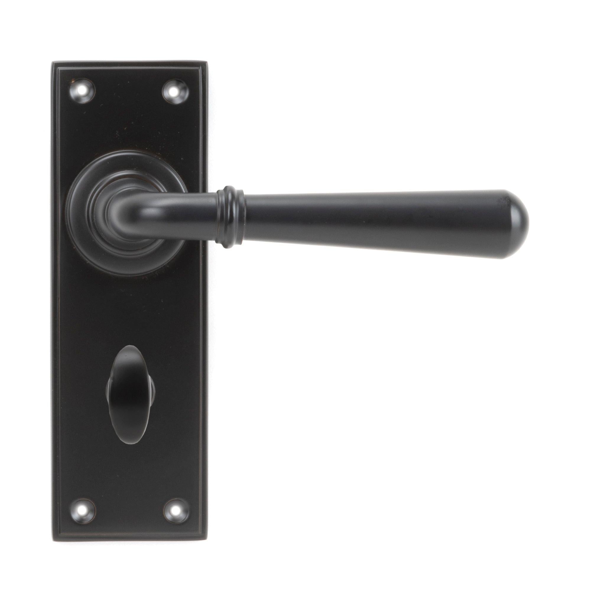 Aged Bronze Newbury Lever Bathroom Set | From The Anvil - Lever Bathroom - From The Anvil - Yester Home