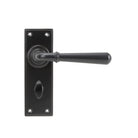 Aged Bronze Newbury Lever Bathroom Set | From The Anvil-Lever Bathroom-Yester Home