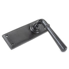 Aged Bronze Newbury Lever Latch Set | From The Anvil-Lever Latch-Yester Home