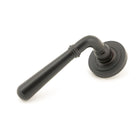 Aged Bronze Newbury Lever on Rose Set (Art Deco) | From The Anvil-Concealed-Yester Home