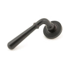 Aged Bronze Newbury Lever on Rose Set (Beehive) | From The Anvil - Concealed - From The Anvil - Yester Home