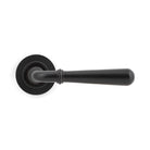 Aged Bronze Newbury Lever on Rose Set (Beehive) | From The Anvil - Concealed - From The Anvil - Yester Home