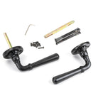 Aged Bronze Newbury Lever on Rose Set | From The Anvil-Lever on Rose-Yester Home