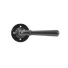 Aged Bronze Newbury Lever on Rose Set | From The Anvil - Lever on Rose - From The Anvil - Yester Home