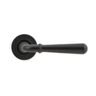 Aged Bronze Newbury Lever on Rose Set (Plain) | From The Anvil-Concealed-Yester Home