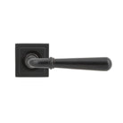 Aged Bronze Newbury Lever on Rose Set (Square) - Unsprung | From The Anvil-Concealed-Yester Home