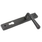 Aged Bronze Newbury Slimline Lever Espag. Lock Set | From The Anvil - Espagnolette - From The Anvil - Yester Home