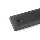 Aged Bronze Newbury Slimline Lever Latch Set | From The Anvil-Espagnolette-Yester Home