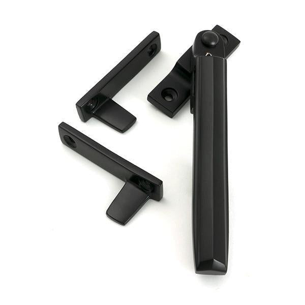 Aged Bronze Night-Vent Locking Art Deco Fastener - Night-Vent Fasteners - From The Anvil - Yester Home