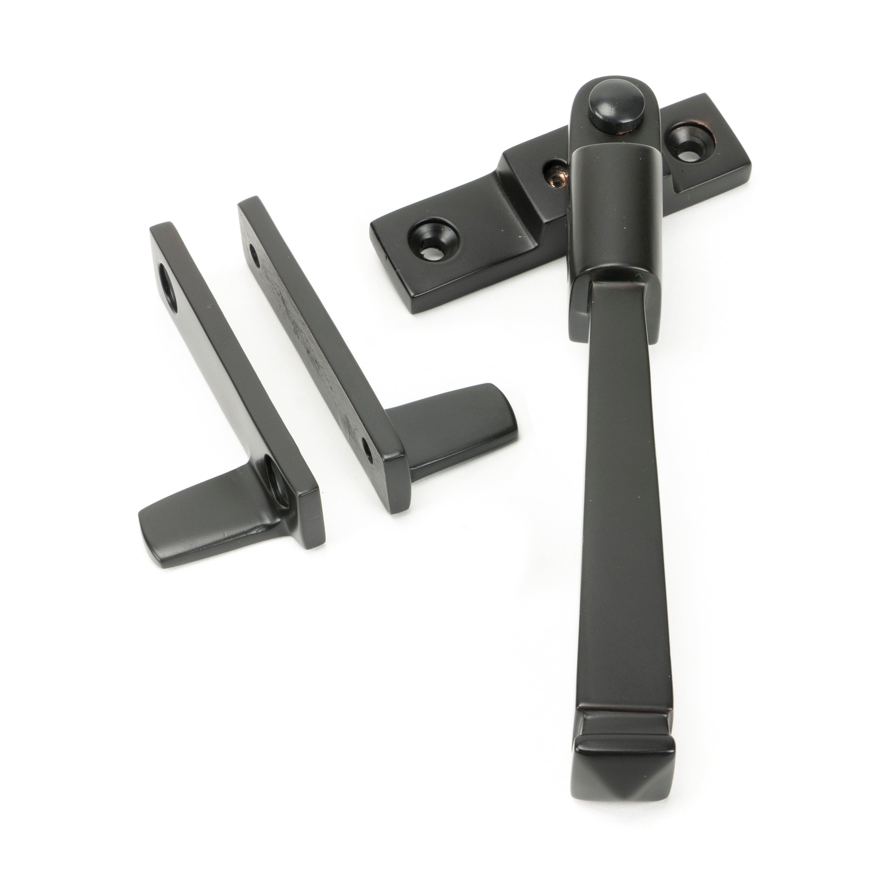 Aged Bronze Night-Vent Locking Avon Fastener | From The Anvil-Night-Vent Fasteners-Yester Home