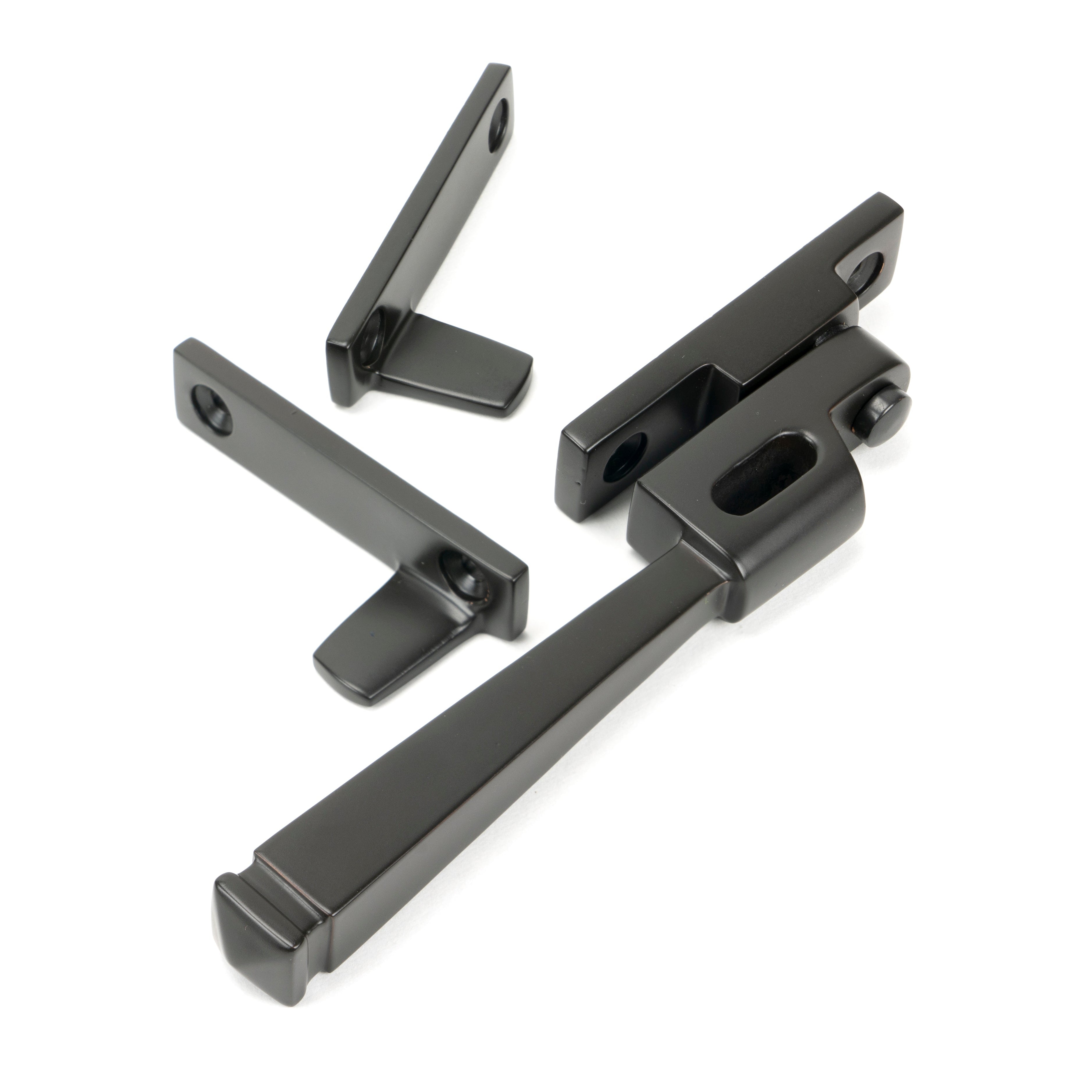 Aged Bronze Night-Vent Locking Avon Fastener | From The Anvil-Night-Vent Fasteners-Yester Home