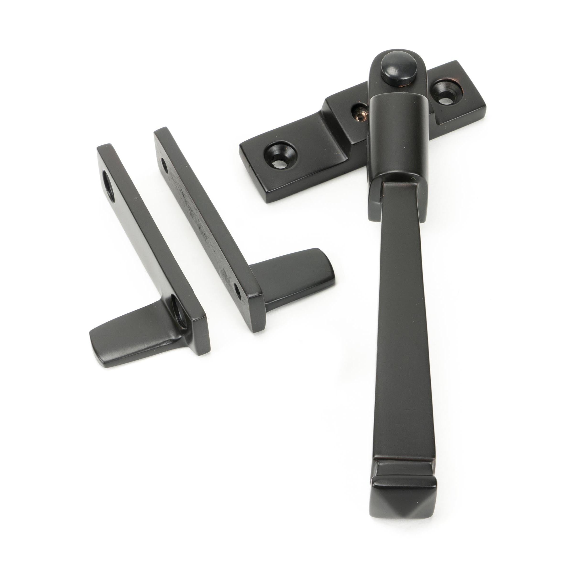 Aged Bronze Night-Vent Locking Avon Fastener | From The Anvil - Night-Vent Fasteners - From The Anvil - Yester Home