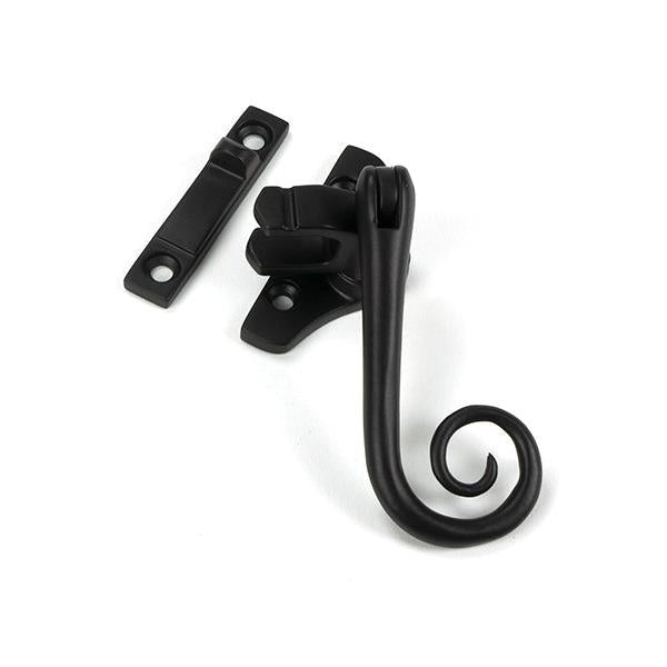 Aged Bronze Night-Vent Locking Monkeytail Fastener (Steel Window) - Locking Fasteners - From The Anvil - Yester Home