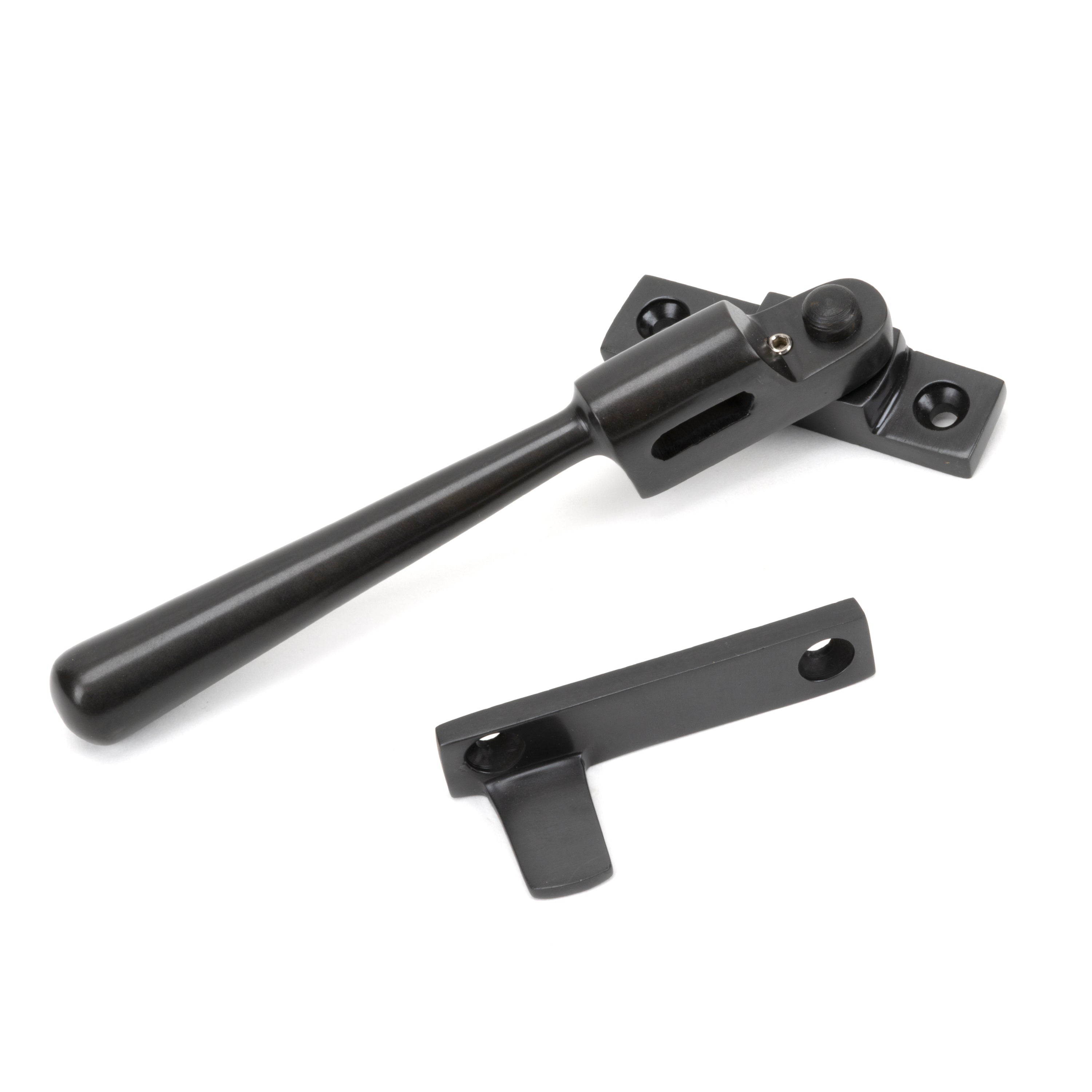 Aged Bronze Night-Vent Locking Newbury Fastener | From The Anvil-Night-Vent Fasteners-Yester Home