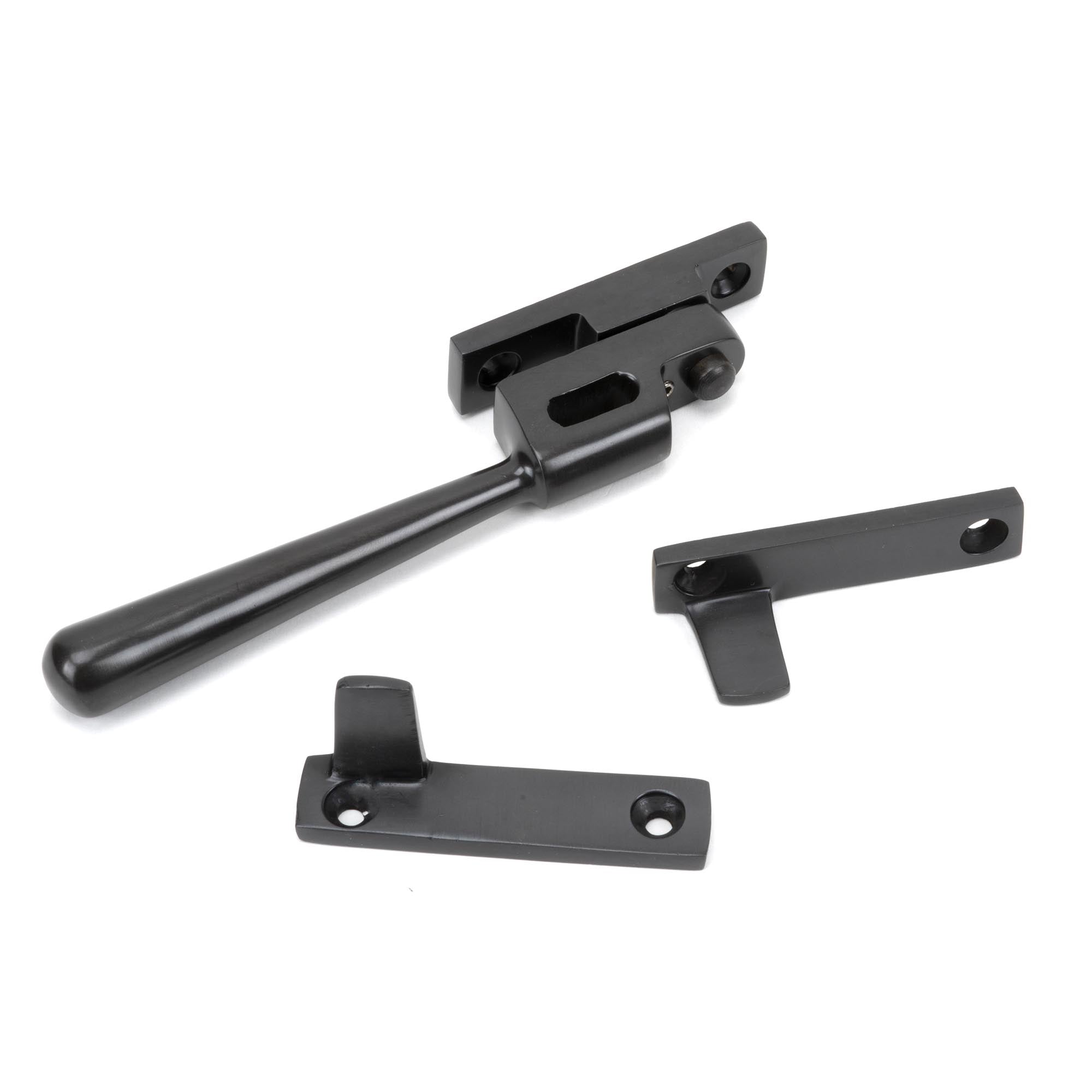 Aged Bronze Night-Vent Locking Newbury Fastener | From The Anvil - Night-Vent Fasteners - From The Anvil - Yester Home