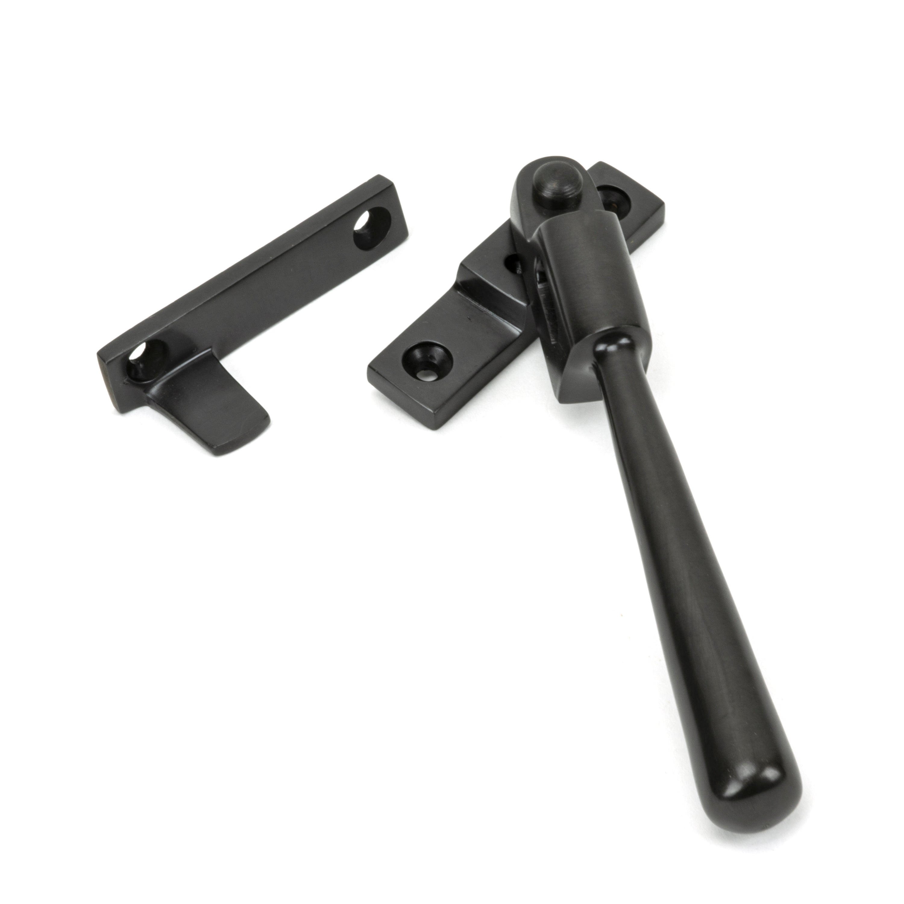 Aged Bronze Night-Vent Locking Newbury Fastener | From The Anvil-Night-Vent Fasteners-Yester Home