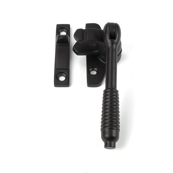 Aged Bronze Night-Vent Locking Reeded Fastener (Steel Window) - Night-Vent Fasteners - From The Anvil - Yester Home
