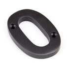 Aged Bronze Numeral 0 | From The Anvil - Numerals - From The Anvil - Yester Home
